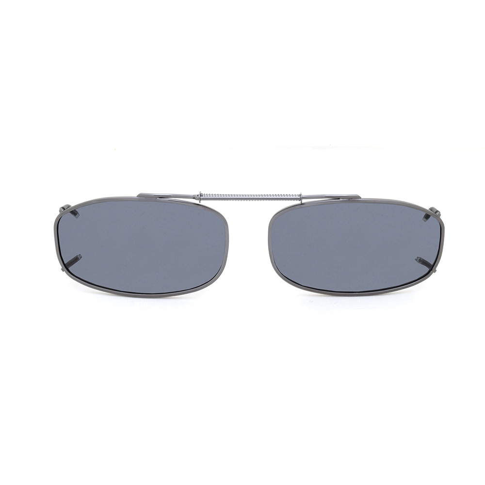 Stalkers Clip On Size 3 Dark Gunmetal Frame / Smoke Polarised Lenses
