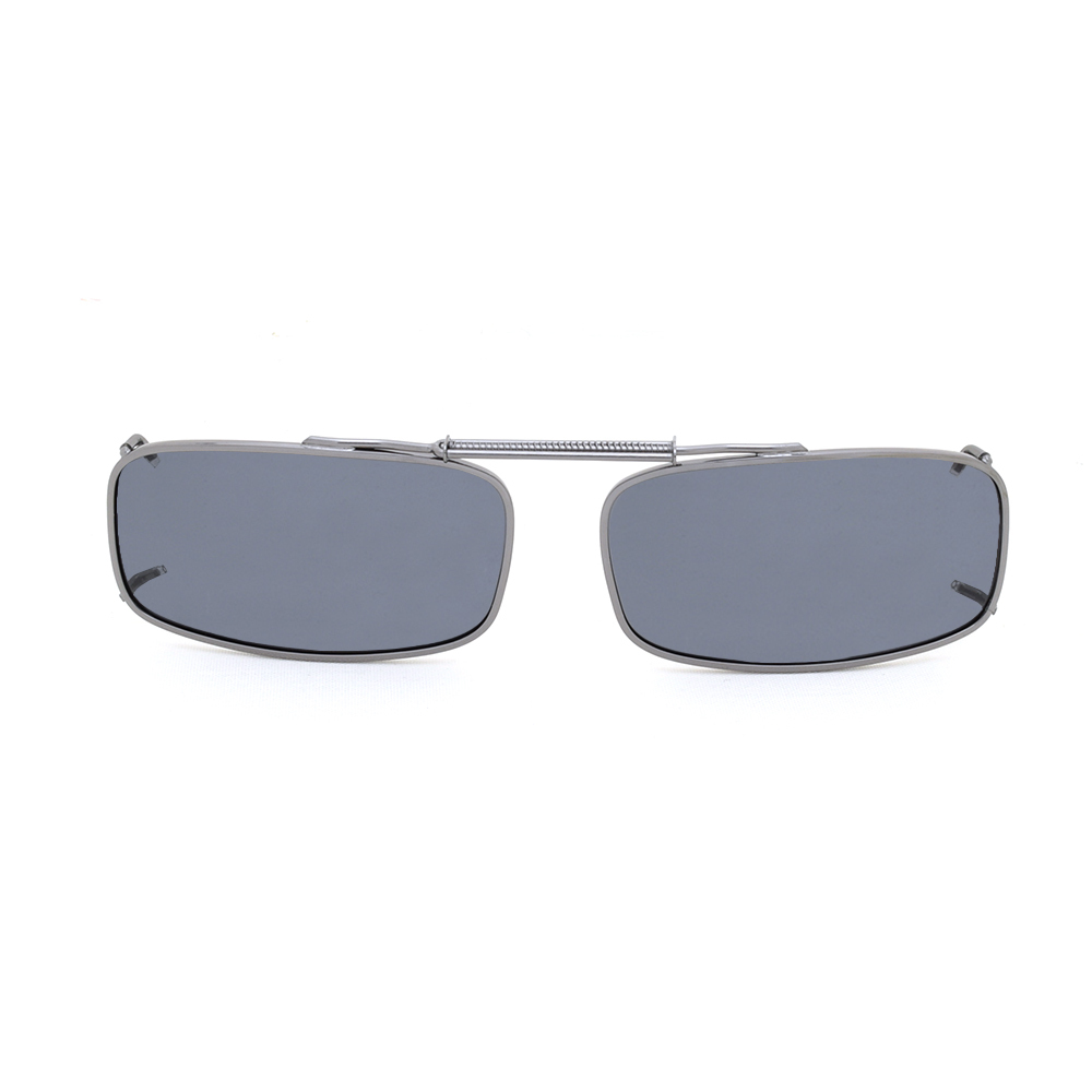 Stalkers Clip On Size 4 Dark Gunmetal Frame / Smoke Polarised Lenses