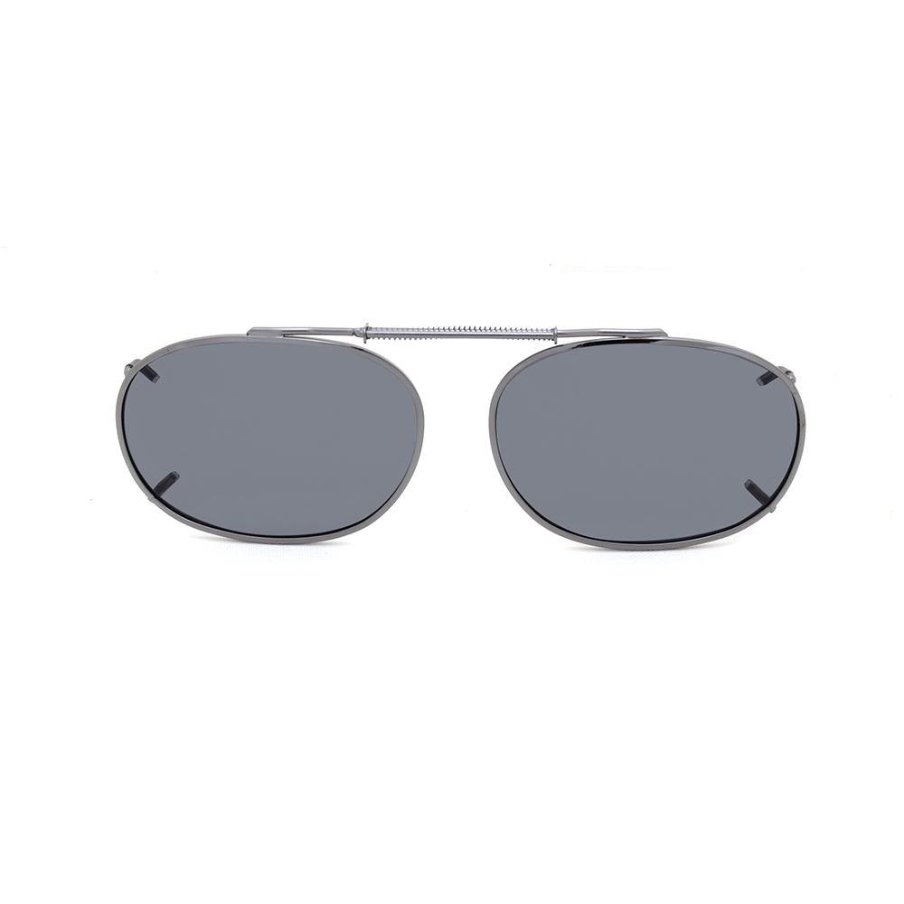 Stalkers Clip On Size 6 Dark Gunmetal Frame / Smoke Polarised Lenses
