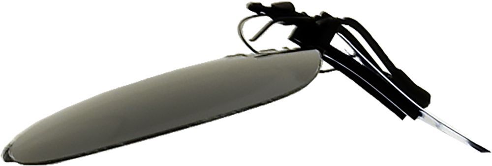 Stalkers Flip Ups Aviator Gunmetal Frame / Smoke Polarised Lenses