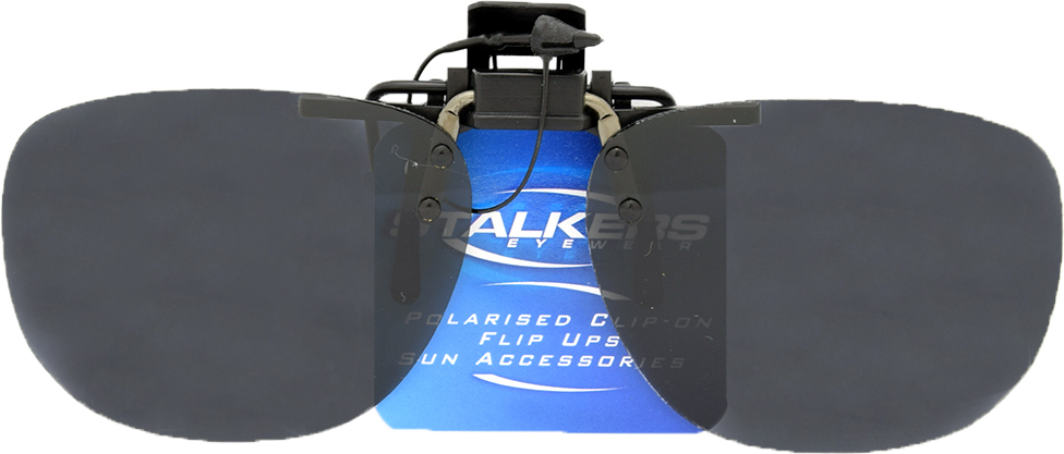 Stalkers Flip Ups F006 Grey Polarised Lenses