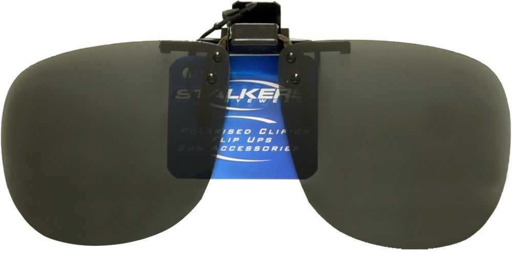 Stalkers Flip Ups F009 Grey Polarised Lenses