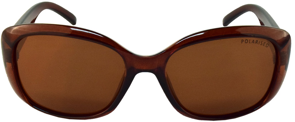 Stiletto Alicia C4 Crystal Dark Brown / Brown Polarised Lenses