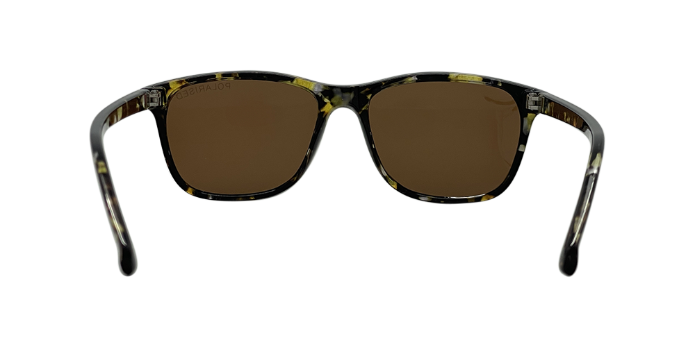 Stiletto April C6 Crystal Rose w Demi Black / Brown Polarised Lenses