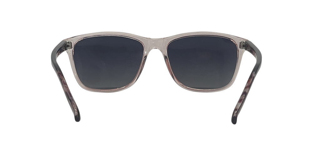 Stiletto April C8 Crystal Peach w Milky Plum / Smoke Gradient Polarised Lenses