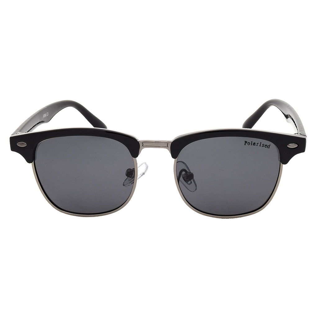 Stiletto Aria C1 Shiny Black Light Gunmetal / Smoke Polarised Lenses