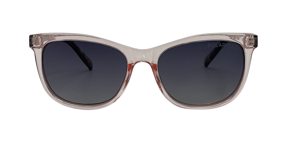 Stiletto Ariel C8 Crystal Peach w Milky Plum / Smoke Gradient Polarised Lenses
