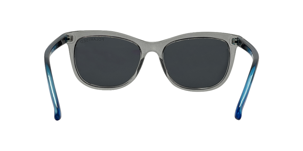 Stiletto Ariel C9 Crystal Dark Smoke w Blue Fade / Smoke Polarised Lenses