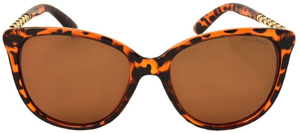Stiletto Audrey C3 Crystal Dark Demi / Brown Polarised Lenses