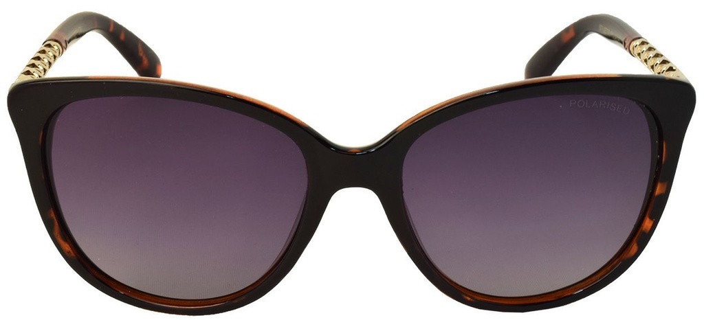 Stiletto Audrey C4 Black Dark Demi / Smoke Gradient Polarised Lenses