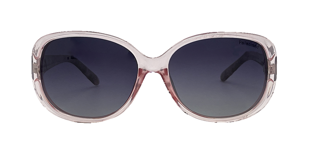 Stiletto Ava C8 Crystal Peach w Milky Plum / Smoke Gradient Polarised Lenses