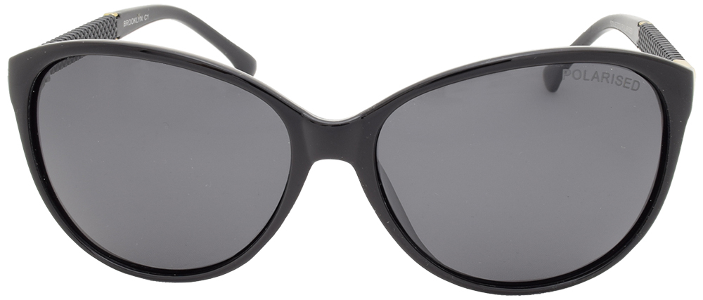 Stiletto Brooklyn C1 Black Gold / Smoke Polarised Lenses