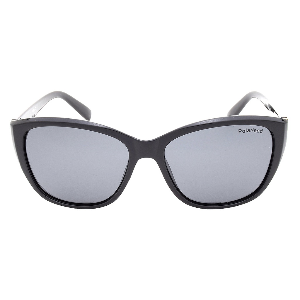 Stiletto Coral C1 Shiny Black / Smoke Polarised Lenses