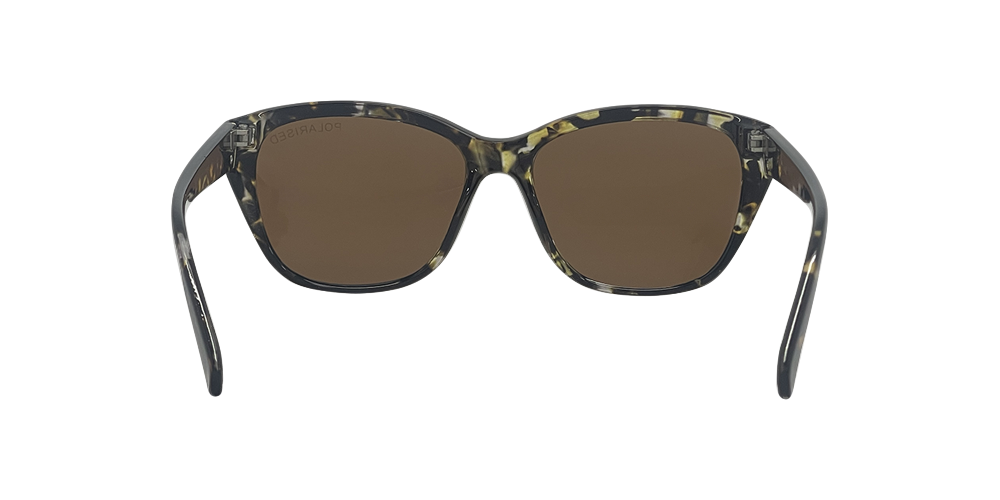 Stiletto Coral C6 Crystal Rose w Demi Black / Brown Polarised Lenses
