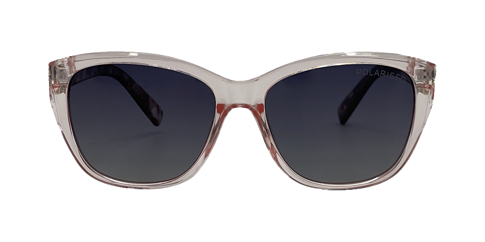 Stiletto Coral C8 Crystal Peach w Milky Plum / Smoke Gradient Polarised Lenses