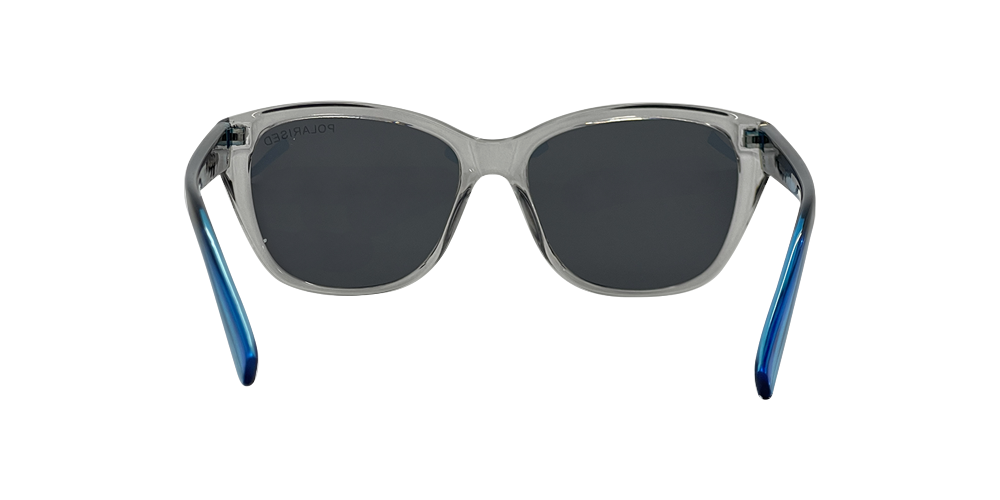 Stiletto Coral C9 Crystal Dark Smoke w Blue Fade / Smoke Polarised Lenses