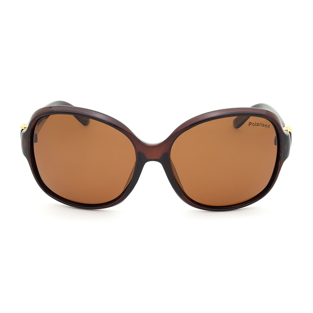 Stiletto Delta C2 Crystal Dark Brown / Brown Polarised Lenses