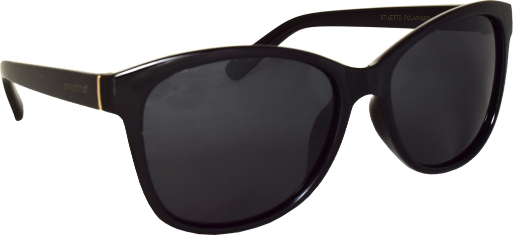 Stiletto Evelyn C1 Black / Smoke Polarised Lenses