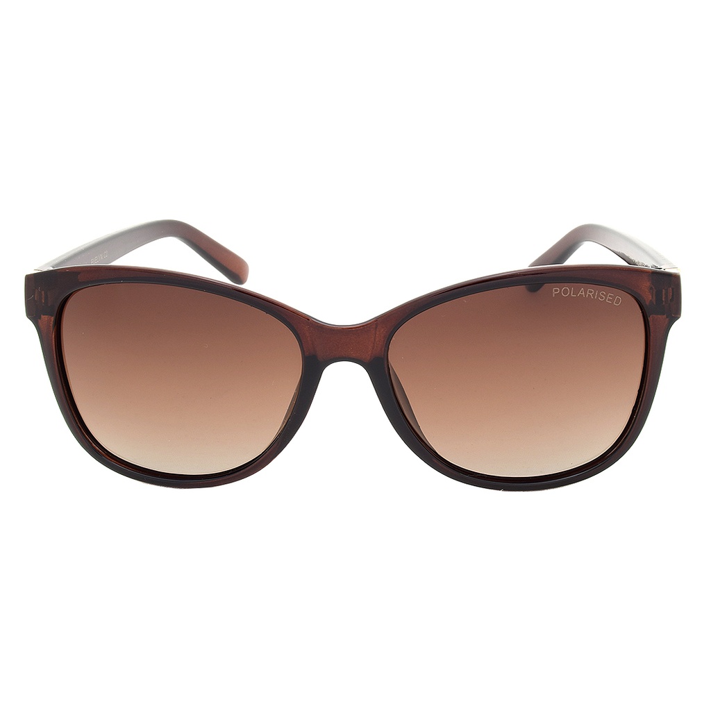 Stiletto Evelyn C2 Crystal Dark Brown / Brown Gradient Polarised Lenses