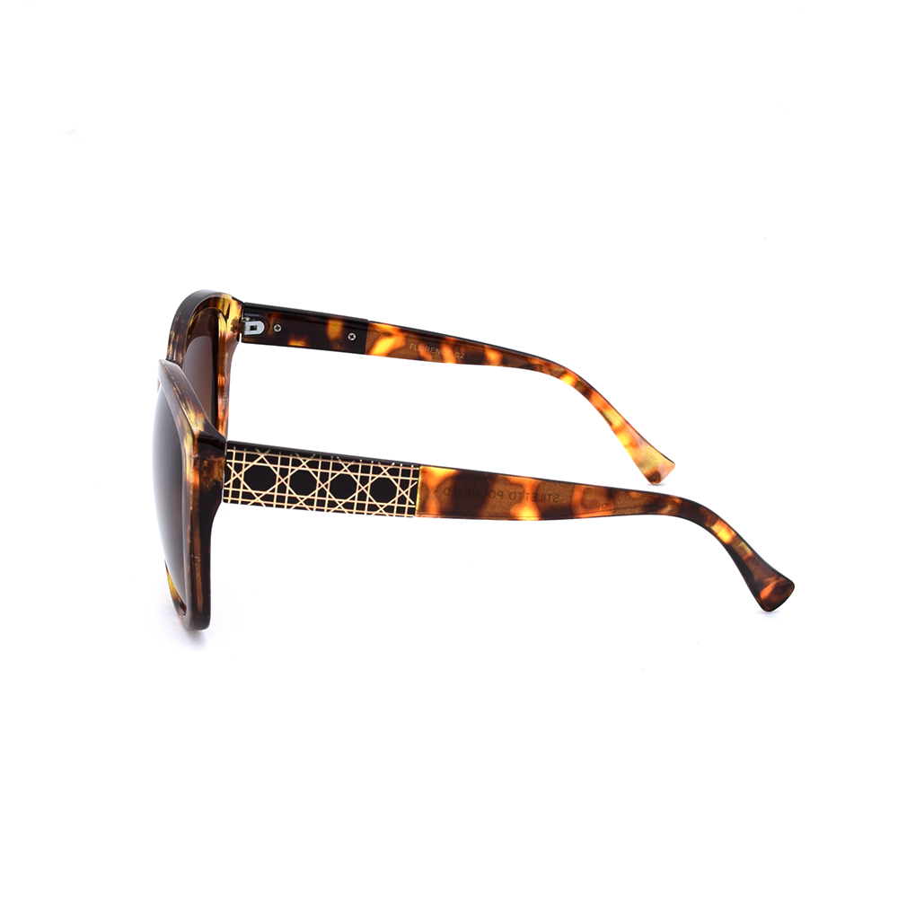 Stiletto Florence C2 Dark Tortoise / Brown Gradient Polarised Lenses