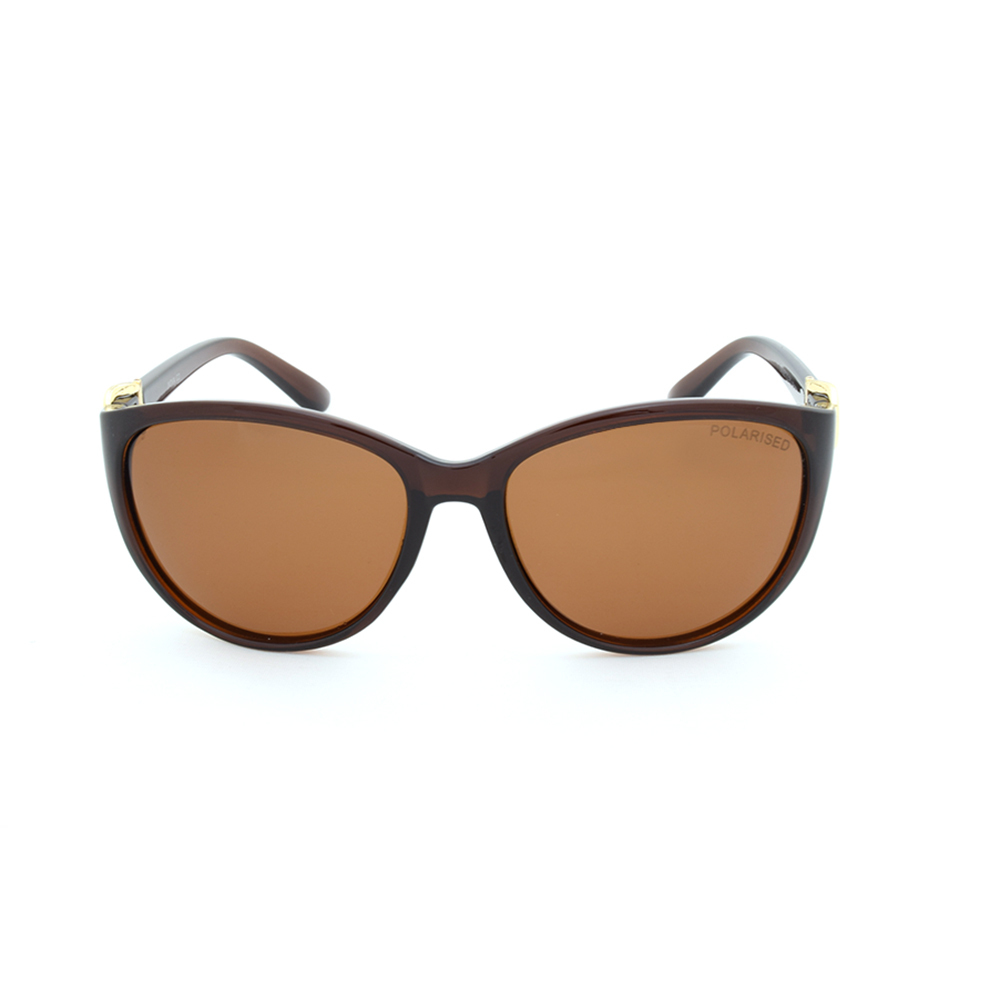 Stiletto Nova C2 Crystal Dark Brown Light Gold / Brown Polarised Lenses
