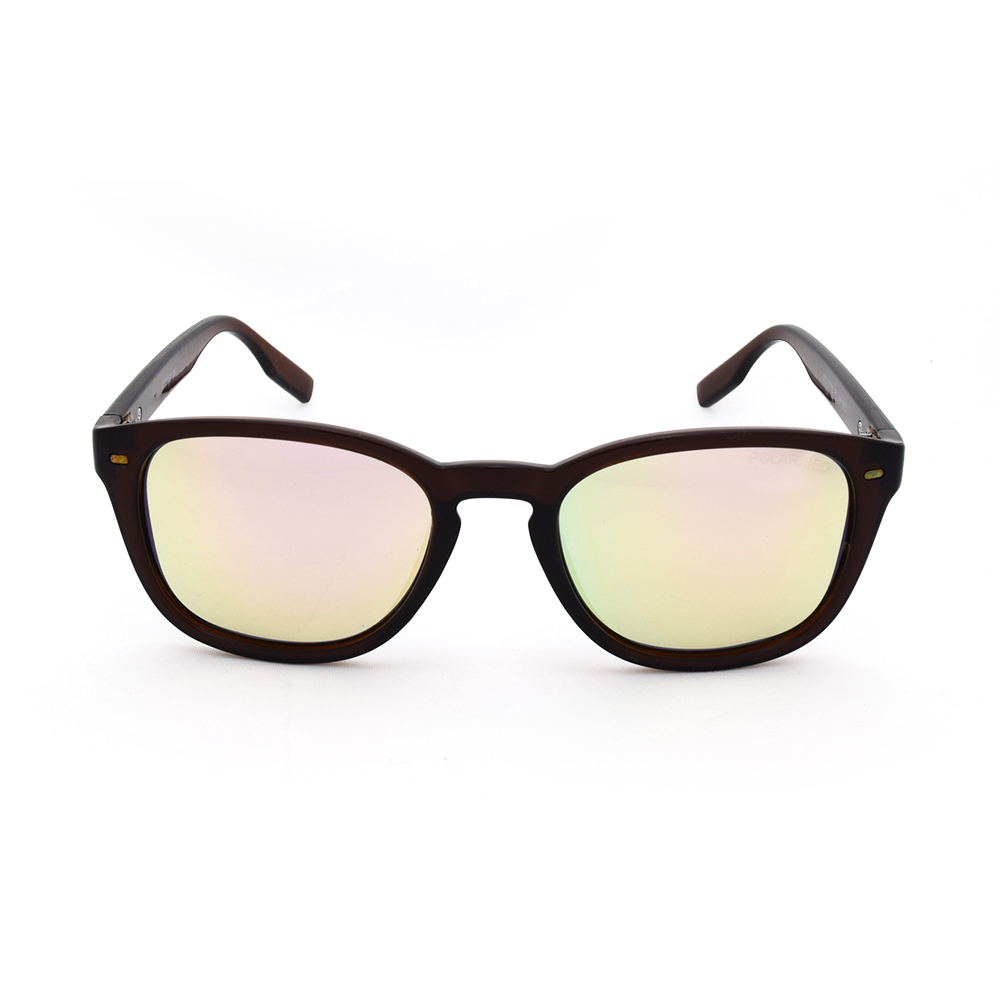 Stiletto Odessa C6 Crystal Dark Brown / Light Pink Revo Polarised Lenses