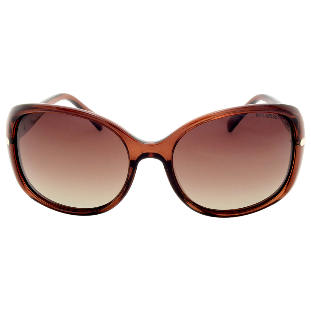 Stiletto Rosalind C3 Transparent Brown / Brown Gradient Polarised Lenses