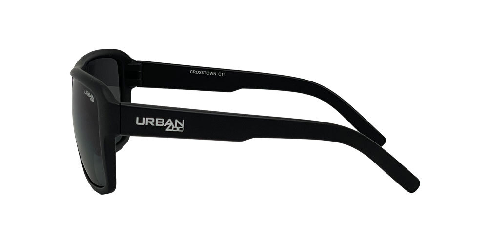 Urban Zoo Crosstown C11 Matte Black / Smoke Lenses