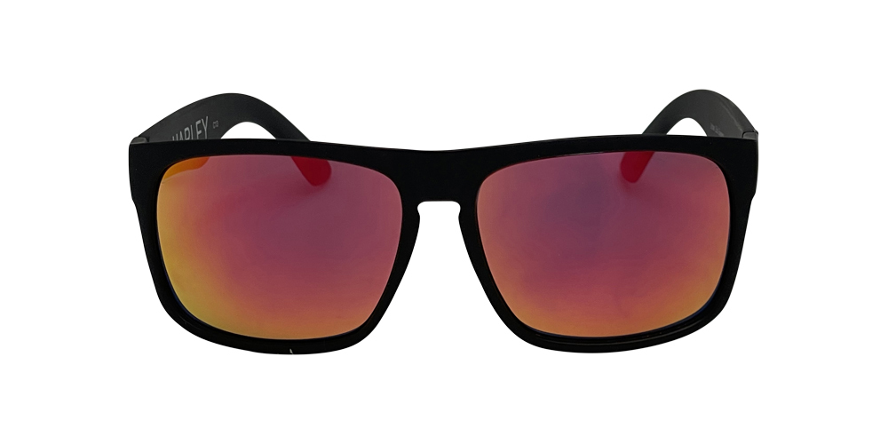 Urban Zoo Harley C13 Matte Black / Black Red Revo Lenses