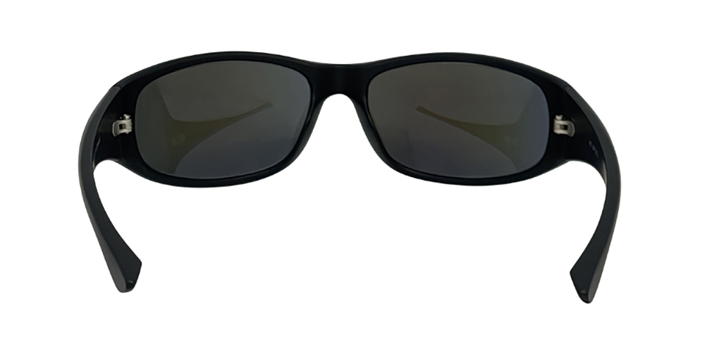 Urban Zoo Hit Up C12 Matte Black / Smoke w Blue Revo Lenses