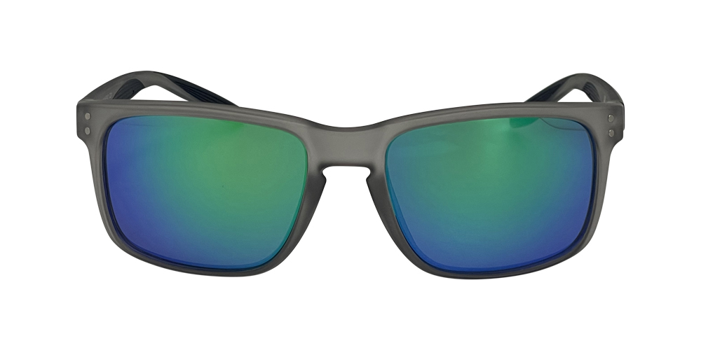 Urban Zoo Holyhead C21 Matte Crystal Smoke / Green Revo Lenses