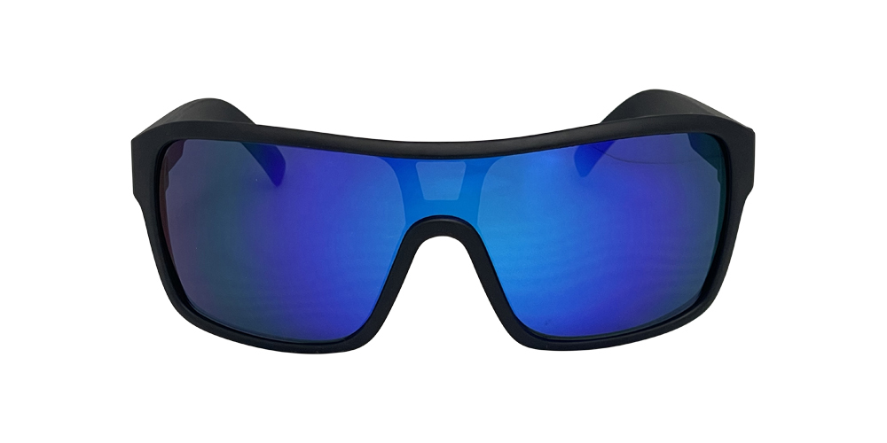 Urban Zoo Quantum C12 Matte Black / Smoke w Blue Revo Lenses