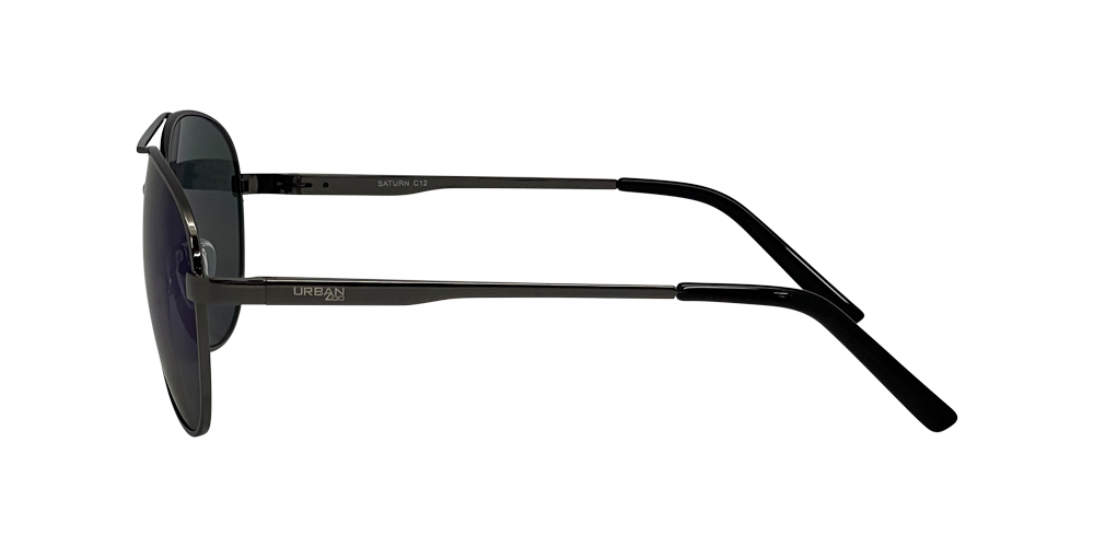 Urban Zoo Saturn C12 Gunmetal / Smoke w Blue Revo Lenses