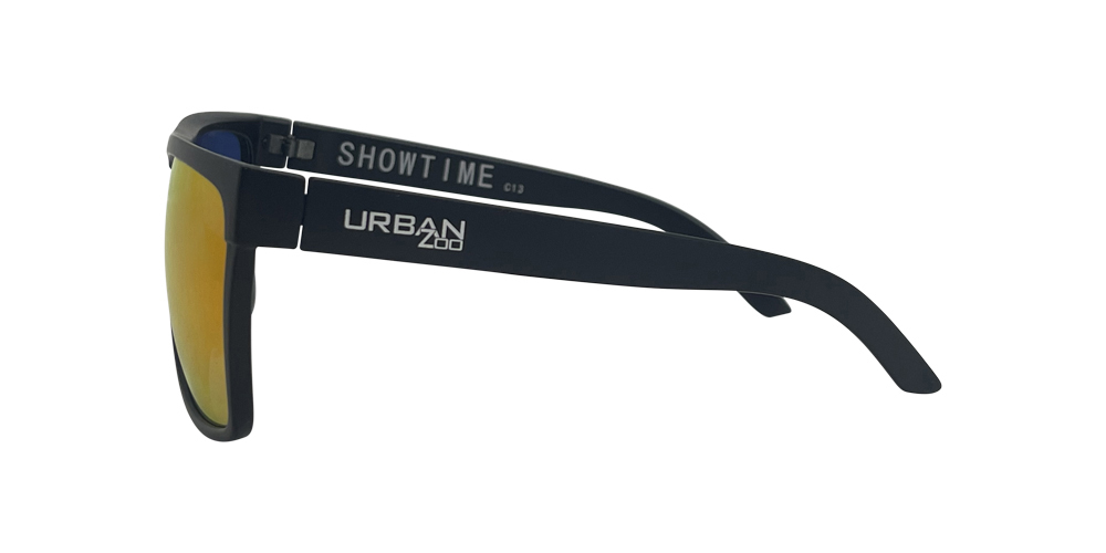 Urban Zoo Showtime C13 Matte Black / Red Revo Lenses