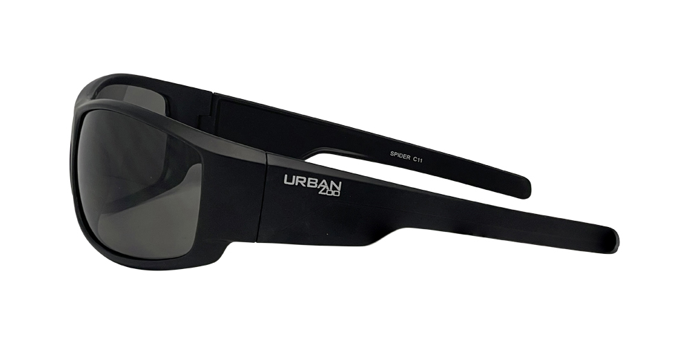 Urban Zoo Spider C11 Matte Black / Smoke Lenses