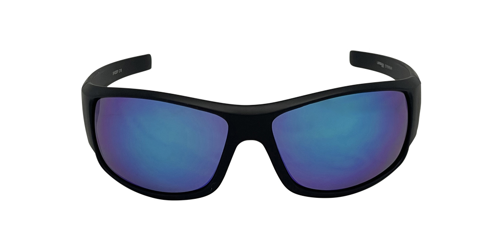 Urban Zoo Spider C18 Matte Black / Smoke w Ice Blue Revo Lenses