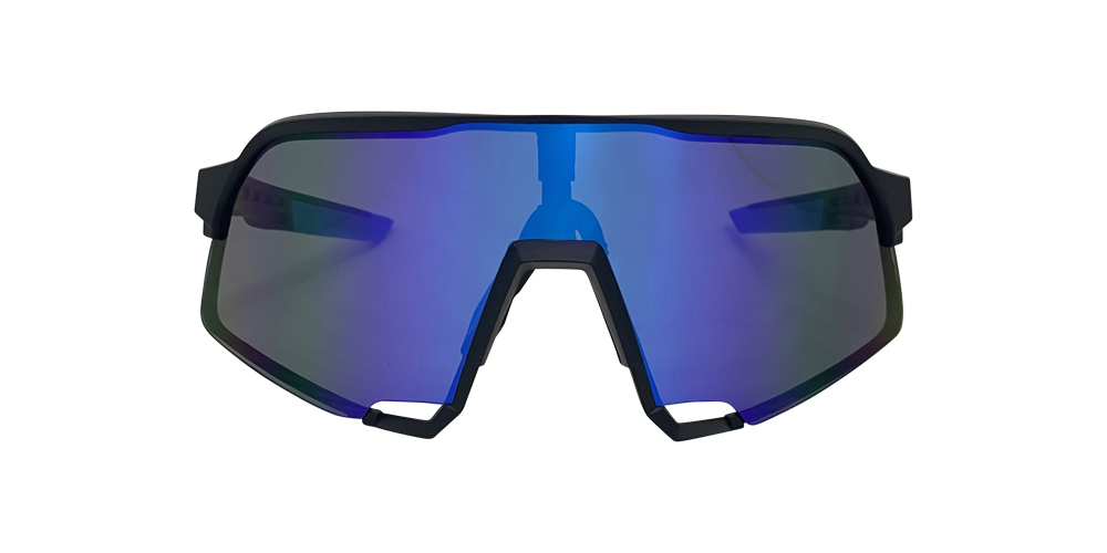 Urban Zoo Sumatra C12 Matte Black / Smoke w Blue Revo Lenses