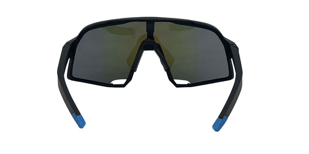 Urban Zoo Sumatra C12 Matte Black / Smoke w Blue Revo Lenses