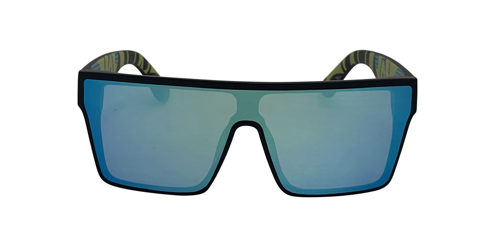 Urban Zoo What You Need C18 Matte Black / Smoke w Ice Blue Revo Lenses