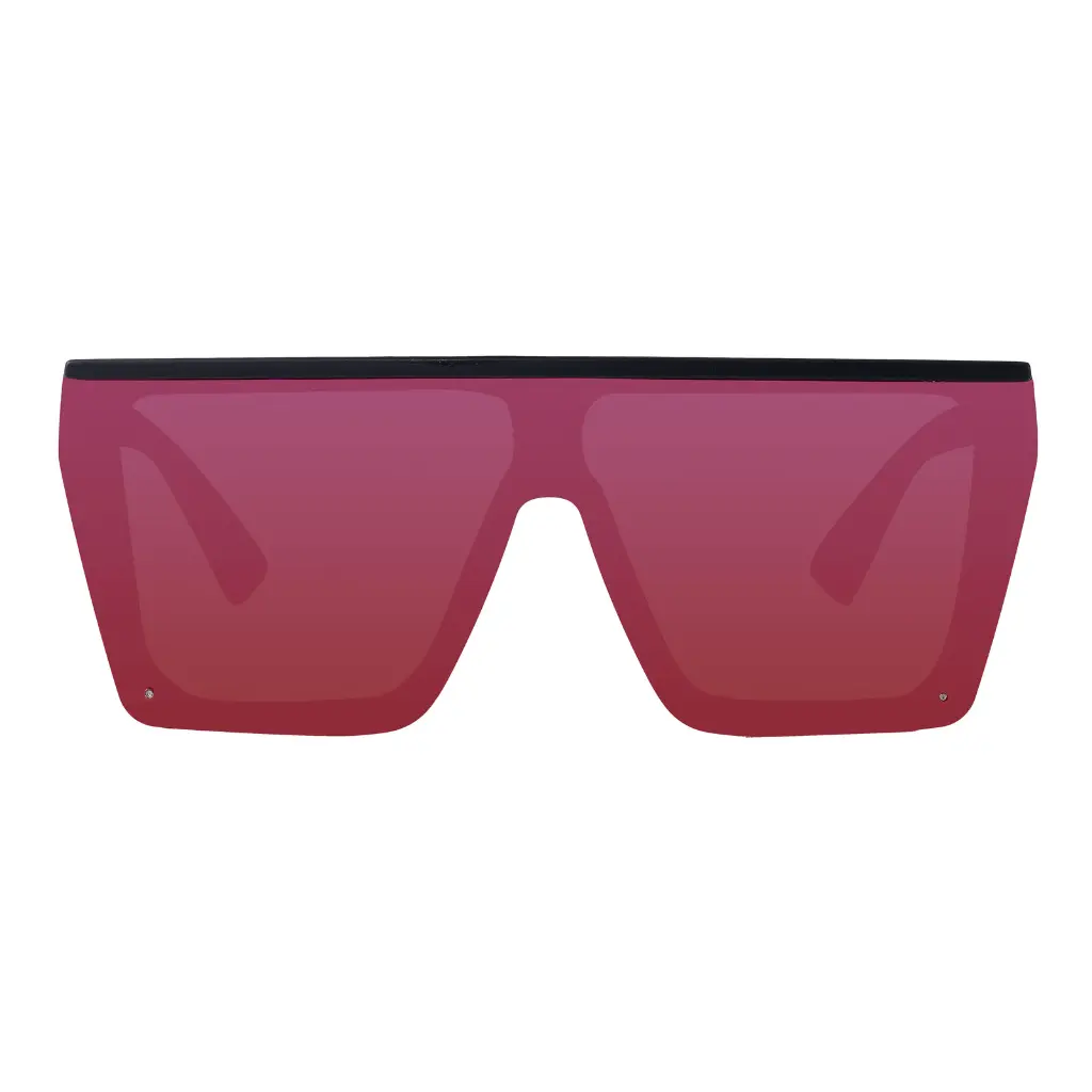 Mangrove Jacks Heatwave C3 Matte Black / Red Revo Polarised Lenses