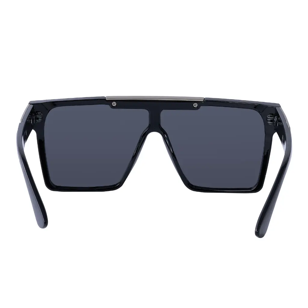Mangrove Jacks Revolution C1 Shiny Black w Shiny Silver / Smoke Polarised Lenses