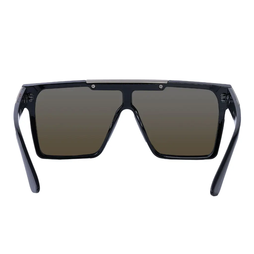 Mangrove Jacks Revolution C2 Shiny Black w Shiny Silver / Blue Revo Polarised Lenses