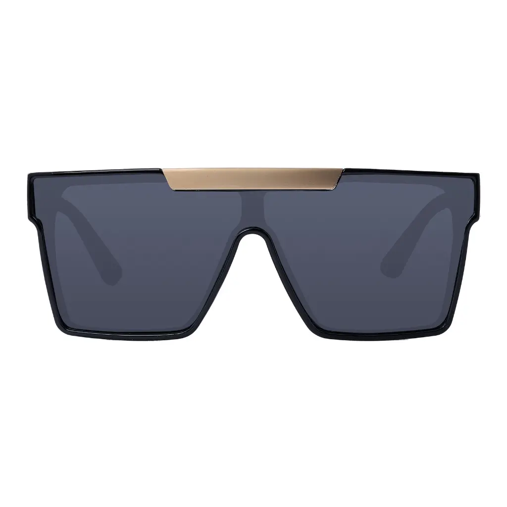 Mangrove Jacks Revolution C10 Shiny Black w Shiny Gold / Smoke Polarised Lenses