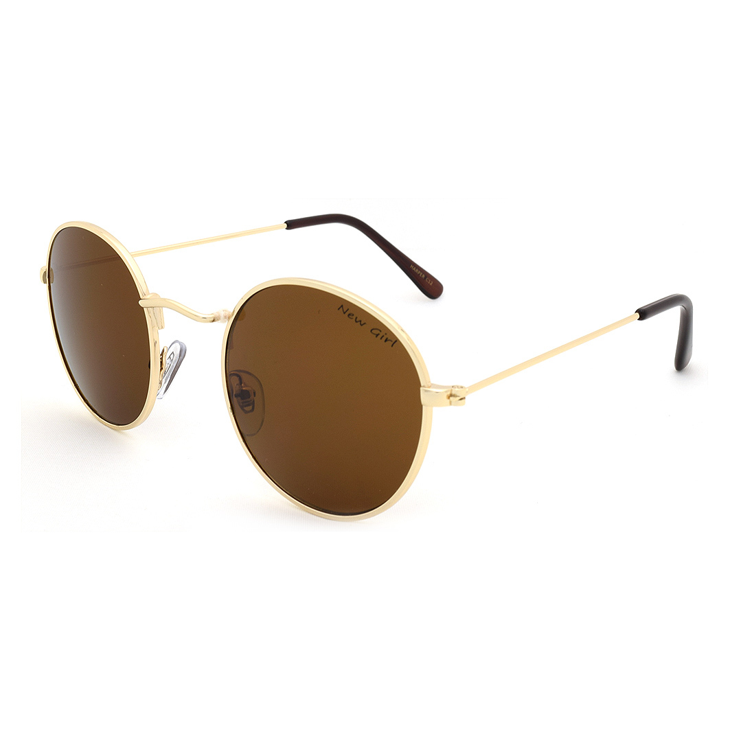 New Girl Harper C12 Light Gold / Brown Lenses