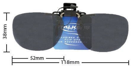 [9340457011404] Stalkers Flip Ups F006 Grey Polarised Lenses