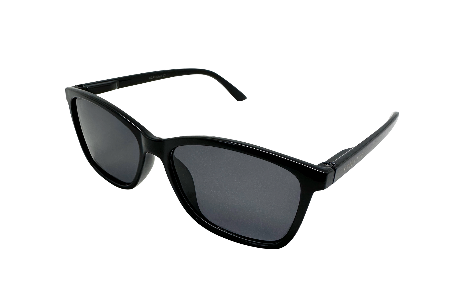 Stiletto Alaskah C1 Shiny Black / Smoke Polarised Lenses