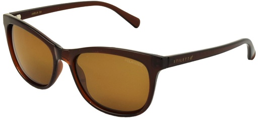 [9340457018120] Stiletto Amelia C4 Crystal Dark Brown / Brown Polarised Lenses