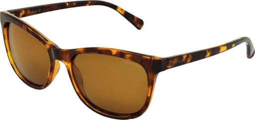 [9340457018137] Stiletto Amelia C5 Crystal Dark Demi / Brown Polarised Lenses