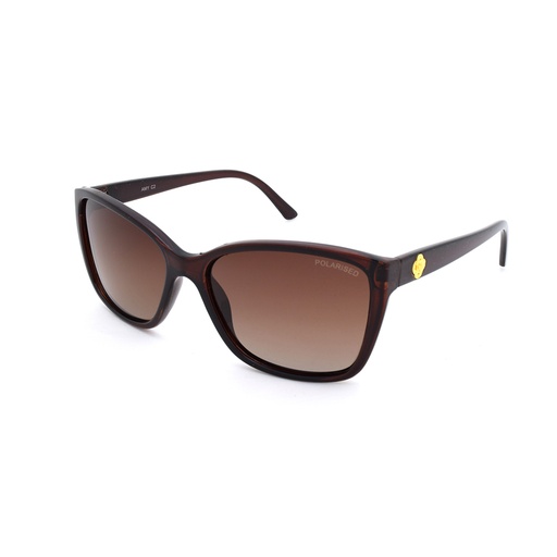 [9340457020888] Stiletto Amy C2 Crystal Dark Brown / Brown Gradient Polarised Lenses