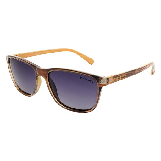 [9337217006374] Stiletto April C4 Crystal Stripe Paper / Smoke Gradient Polarised Lenses